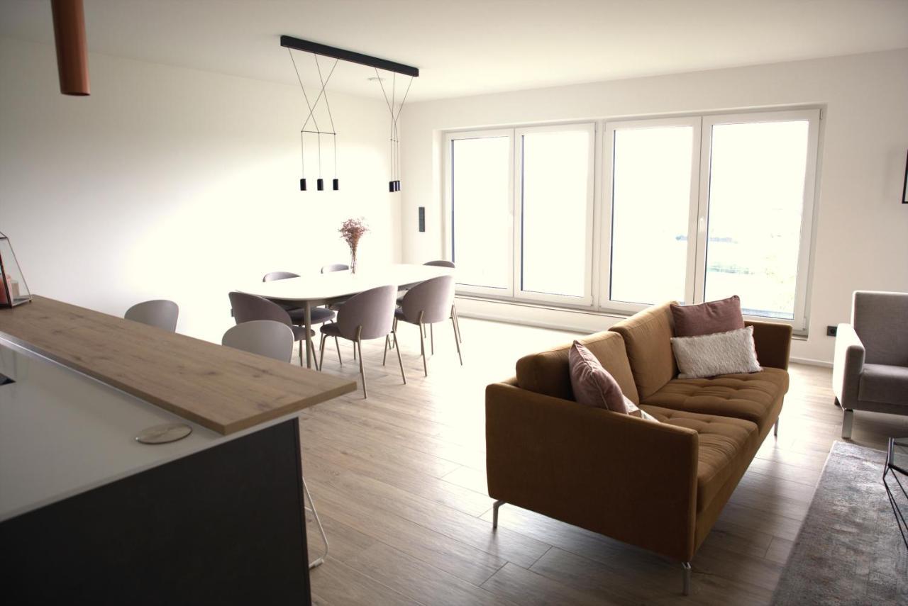 Peaceful Modern 2 Bedroom Penthouse With Nice View Hesperange Bagian luar foto