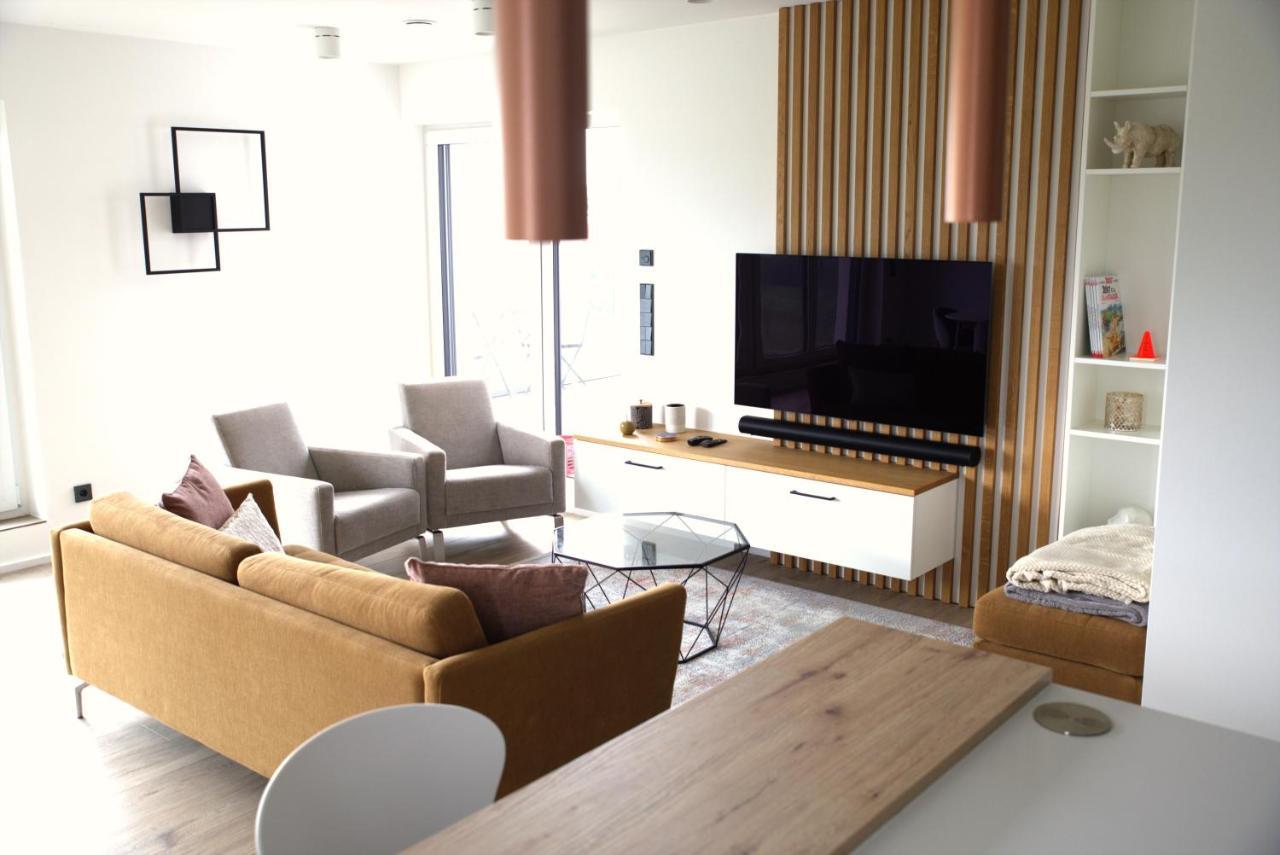 Peaceful Modern 2 Bedroom Penthouse With Nice View Hesperange Bagian luar foto